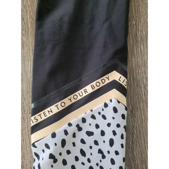 Sarah's Day White Fox Women's Active Leggings Size Small #10 - Picture 3 of 5